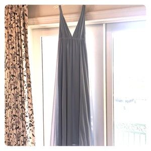 Show Me Your Mumu Bridesmaid Dress in Steel Blue